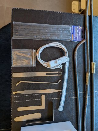 Sassofono e strumenti a fiato, set di strumenti