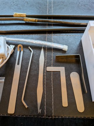 Sassofono e strumenti a fiato, set di strumenti