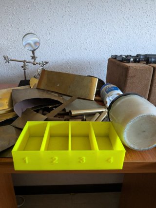 Sassofono e strumenti a fiato, set di strumenti