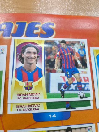 Álbum Liga BBVA 2009-2010 Completo. Con ampliación