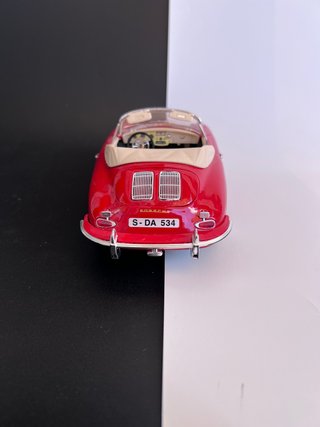 Porsche 356 B 1/18 Burago Rojo