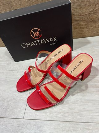 Sandalias Chattawak Rojas Talla 40 Mujer