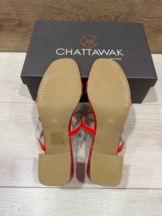 Sandalias Chattawak Rojas Talla 40 Mujer