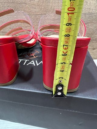 Sandalias Chattawak Rojas Talla 40 Mujer