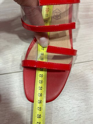 Sandalias Chattawak Rojas Talla 40 Mujer