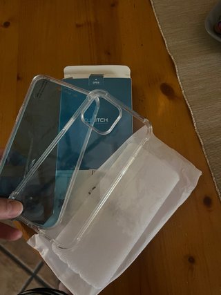 Funda iPhone 13 Pro Max Doble Transparente