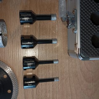 Juego de brocas de diamante