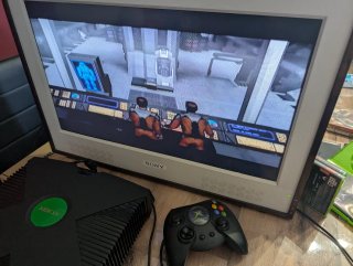 Lote Xbox Clásica+7 Juegos+Mandos + Pistola Hais