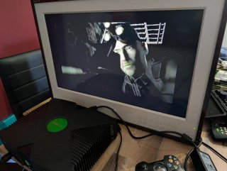 Lote Xbox Clásica+7 Juegos+Mandos + Pistola Hais