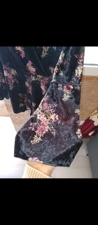 Mono Tally Weijl floral negro talla S