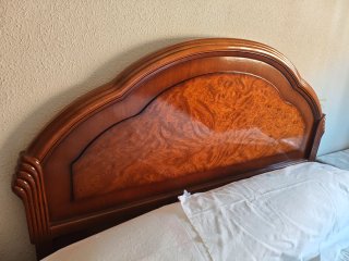 Dormitorio Matrimonio Madera Oscura