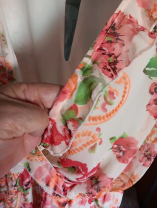 Mono corto floral
