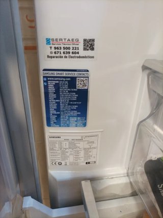Nevera Combi Samsung Blanca
