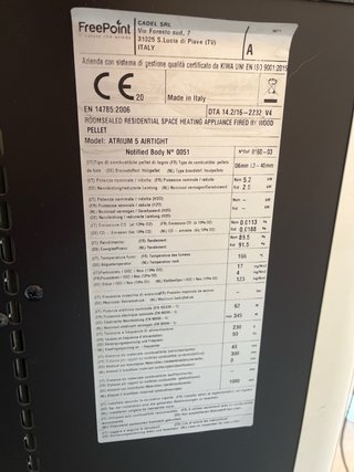 Estufa Pellet Freepoint Roxy 7