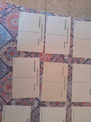 Lote de postales antiguas