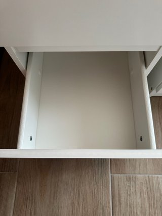 2 Mesitas de Noche Ikea Blancas