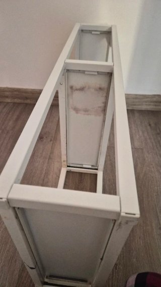 Estantería IKEA ENHET metal blanco