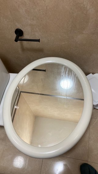 Espejo baño con aplique + accesorios