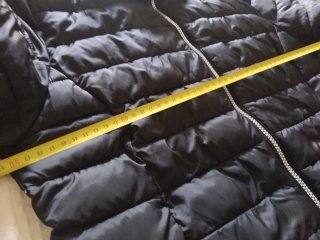 Chaqueta acolchada negra