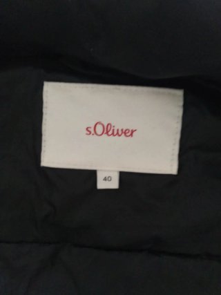 Chaqueta acolchada negra
