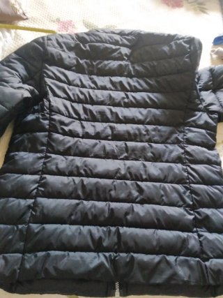 Chaqueta acolchada negra