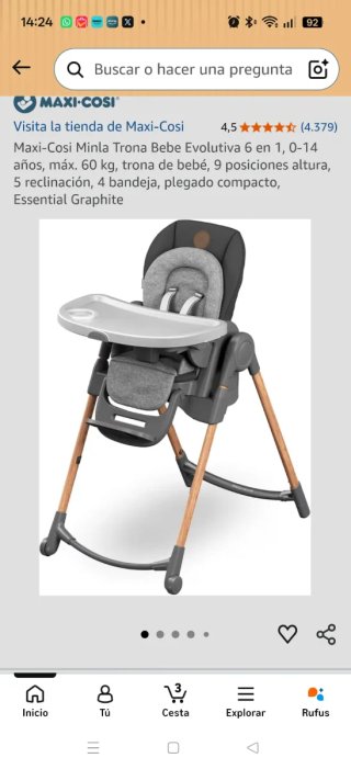 Silla de comer Maxi-Cosi Minla 6 en 1