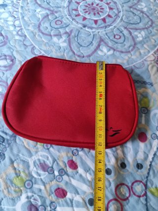 Neceser pequeño rojo