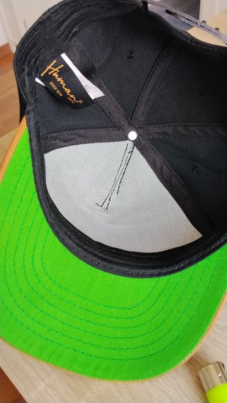 Gorra Human Hats Snapback Negra y Marrón