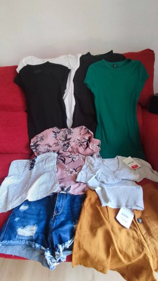 Ropa shein y Stradivarius