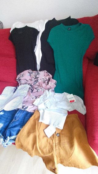 Ropa shein y Stradivarius