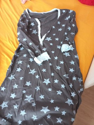 Camisón lactancia estrellas Talla L