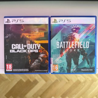 Lote 2 Juegos PS5: Call of Duty y Battlefield