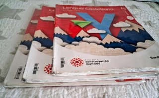 Libros lengua 5 de primaria Santillana