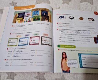 Libros lengua 5 de primaria Santillana