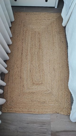 2 Alfombras Yute 80x150cm