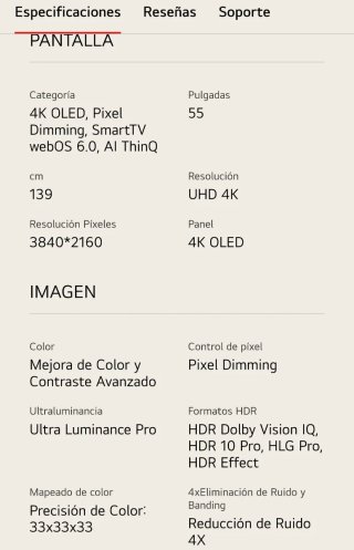 LG OLED 55