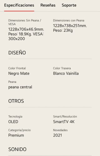 LG OLED 55