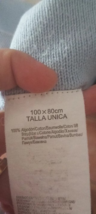 Mantita arrullo Mayoral entretiempo