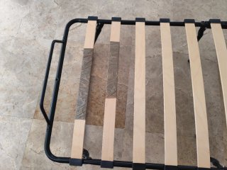 Cama Plegable Metálica y Madera