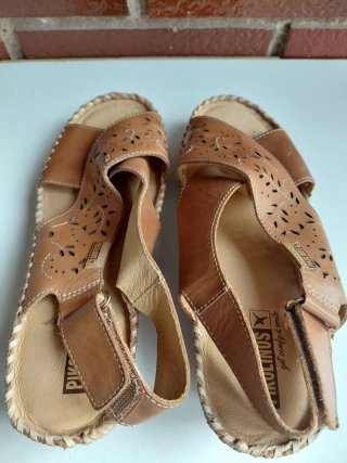 Sandalias Pikolinos Piel Mujer Marrón