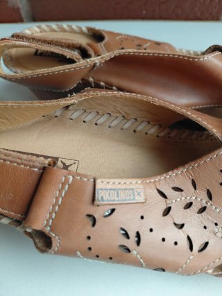 Sandalias Pikolinos Piel Mujer Marrón