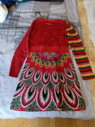 Vestido Desigual niña 13-14 años