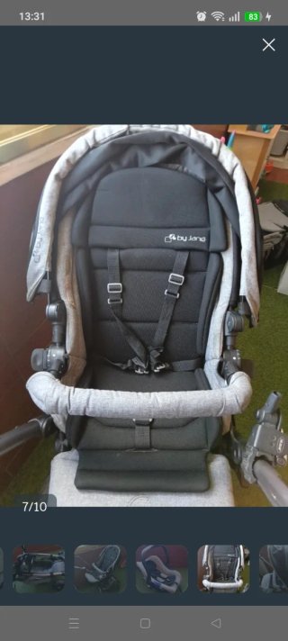 Carro con capazo, silla y Maxicosi
