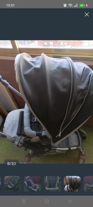 Carro con capazo, silla y Maxicosi