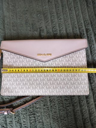 Michael Kors Pochette Jet Set Rosa/Bianco