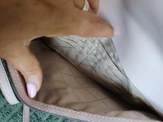 Michael Kors Pochette Jet Set Rosa/Bianco