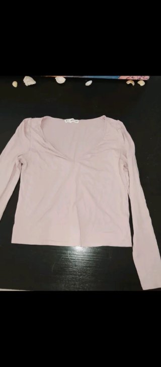 Camiseta Mango Rosa Talla XS