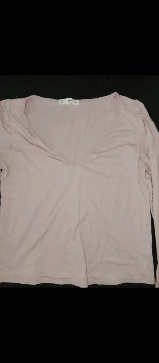 Camiseta Mango Rosa Talla XS