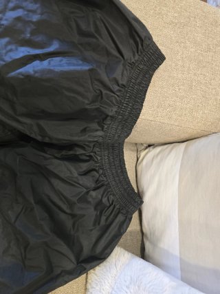 Sobre Pantalón Lluvia Moto Negro
