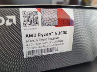 AMD Ryzen 5 3600 Wraith Stealth 4.2Ghz